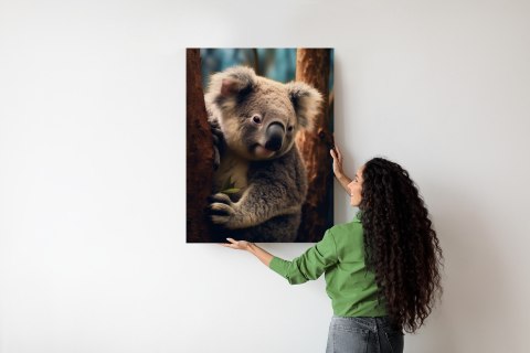 Plakat Miś Koala Na Drzewie