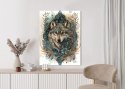 Plakat Ornament Z Wilkiem