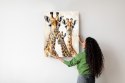 Plakat Rodzina Żyrafy