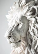 Plakat Rzeźba Białego Lwa