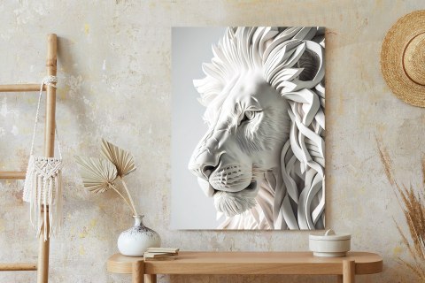 Plakat Rzeźba Białego Lwa