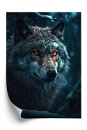 Plakat Wilk W Ciemnym Lesie