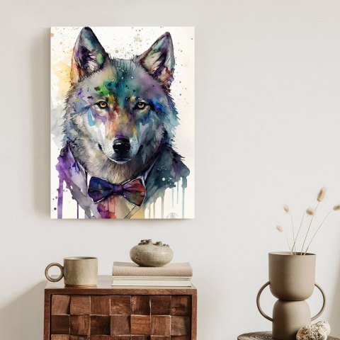 Plakat Wilk W Muszce