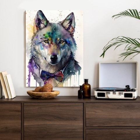 Plakat Wilk W Muszce