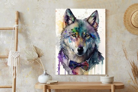 Plakat Wilk W Muszce