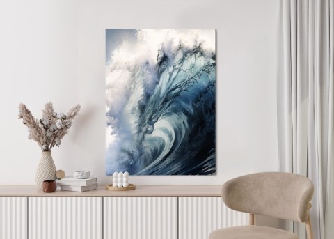 Plakat Wzburzona Fala Morska
