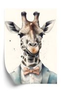 Plakat Żyrafa W Muszce