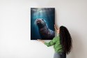 Plakat Foka W Głębi Oceanu