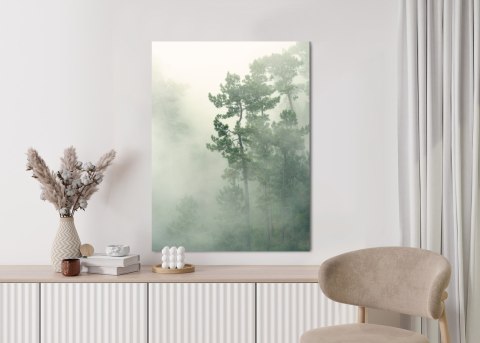 Plakat Mgła W Zielonym Lesie Natura