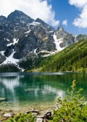 Plakat Morskie Oko W Polskich Tatrach