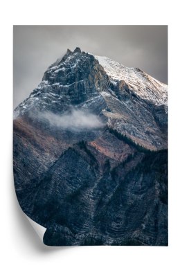 Plakat Ośnieżony Szczyt W Kolumbii Brytyjskiej