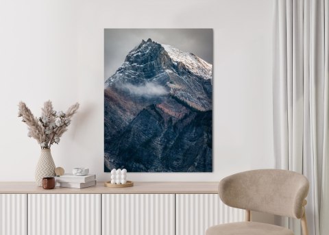 Plakat Ośnieżony Szczyt W Kolumbii Brytyjskiej