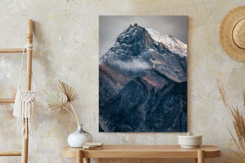 Plakat Ośnieżony Szczyt W Kolumbii Brytyjskiej