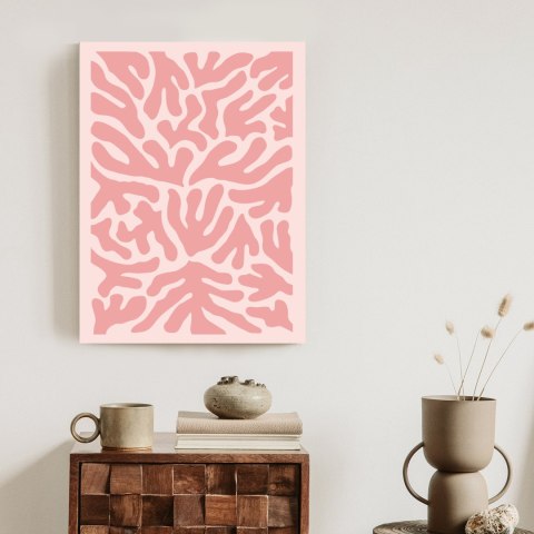 Plakat Abstrakcyjne Rośliny Botaniczny Wzór W Stylu Matisse