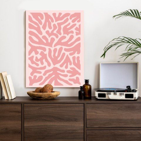 Plakat Abstrakcyjne Rośliny Botaniczny Wzór W Stylu Matisse