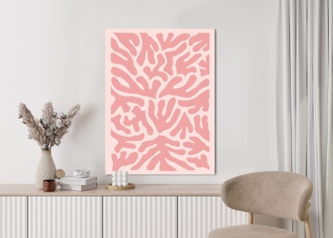 Plakat Abstrakcyjne Rośliny Botaniczny Wzór W Stylu Matisse