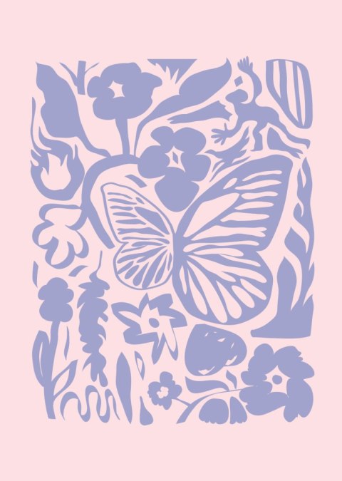 Plakat Botaniczna Abstrakcja Inspirowane Matisse