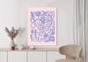 Plakat Botaniczna Abstrakcja Inspirowane Matisse