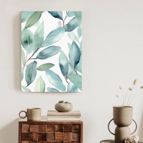 Plakat Liście Laurowe Akwarela