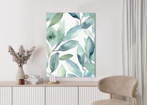 Plakat Liście Laurowe Akwarela