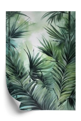 Plakat Liście Palmowe W Odcieniach Zieleni