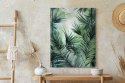 Plakat Liście Palmowe W Odcieniach Zieleni