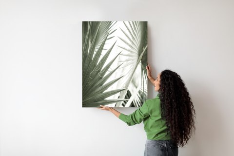 Plakat Liście Palmowe Z Bliska