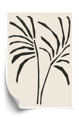 Plakat Liście W Stylu Matisse