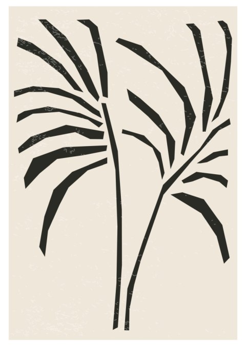 Plakat Liście W Stylu Matisse