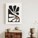 Plakat Minimalistyczne Dwukolorowe Kwiaty