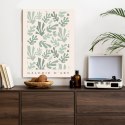 Plakat Retro Botaniczny Deseń Inspirowany Matisse