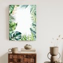 Plakat Tropikalne Zielone Liście Akwarela