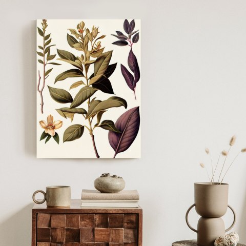 Plakat Vintage Roślina Lecznicza