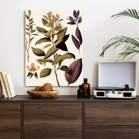 Plakat Vintage Roślina Lecznicza