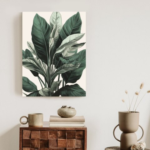 Plakat Zielona Roślina Filodendron