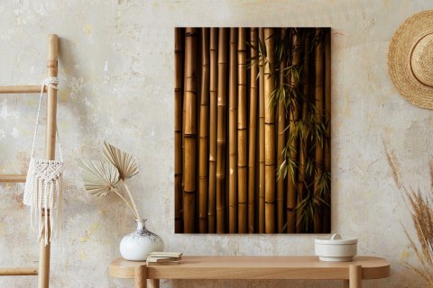 Plakat Bambusowa Ściana