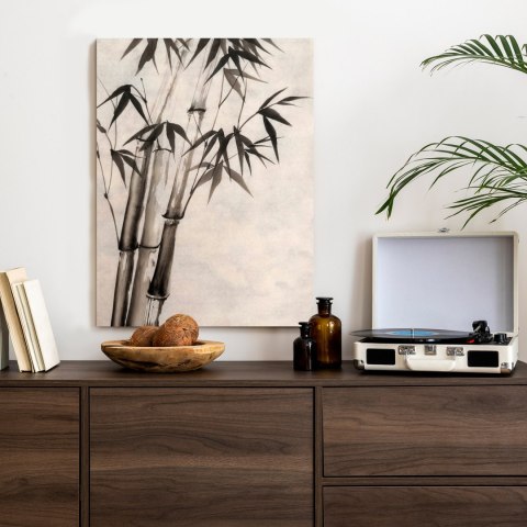 Plakat Bambusy Na Starym Papierze