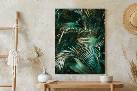 Plakat Gęste Liście Palmowe Palmy