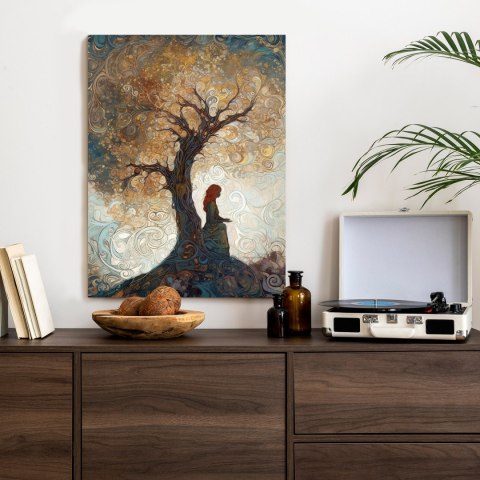 Plakat Kobieta I Drzewo Życia