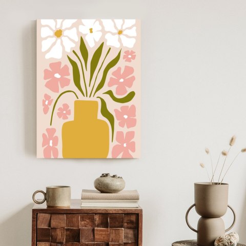 Plakat Nowoczesny Wazon Z Kwiatami