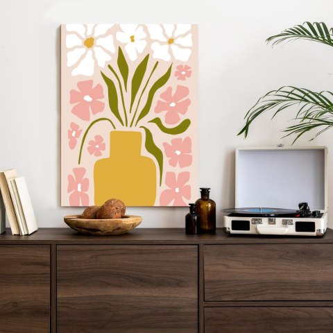 Plakat Nowoczesny Wazon Z Kwiatami