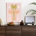 Plakat Retro Palmy I Księżyce