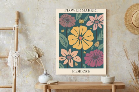 Plakat Trag Kwiatowy Florencja