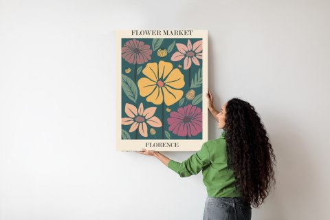 Plakat Trag Kwiatowy Florencja