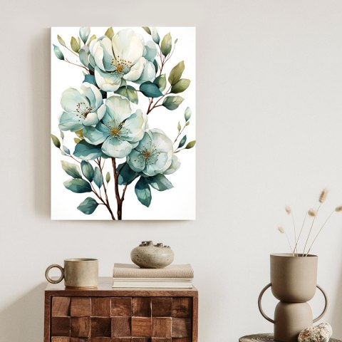 Plakat Wiązanka Białych Kwiatów