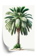 Plakat Wysokie Zielone Drzewo Palmowe