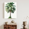 Plakat Wysokie Zielone Drzewo Palmowe