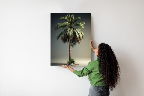 Plakat Zielone Drzewo Palmowe