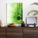 Plakat Zielony Bambus W Wodzie