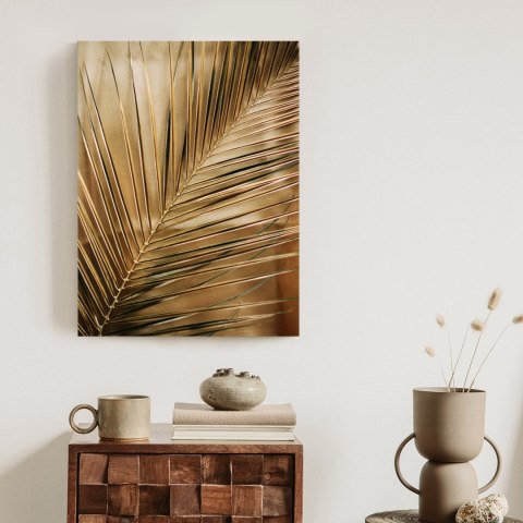 Plakat Złota Palma Liście